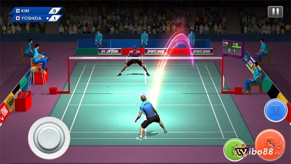 Game Badminton Club mang đến hiệu ứng đánh bóng siêu chân thực