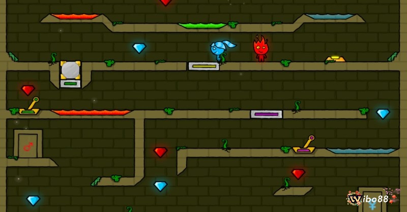 Luật chơi Game lửa và nước như thế nào?