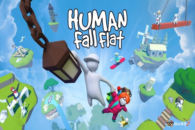 Người chơi cùng nhau giải đố và vượt chướng ngại vật hài hước trong Human: Fall Flat