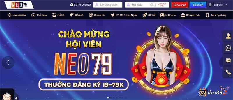 Tổng quan về cổng game Neo79