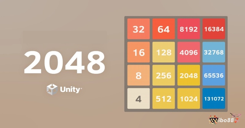 Game 2048 là một trò chơi kết hợp số đỉnh cao một thời