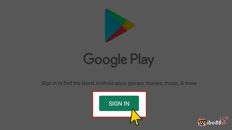 Đăng nhập vào Google Play