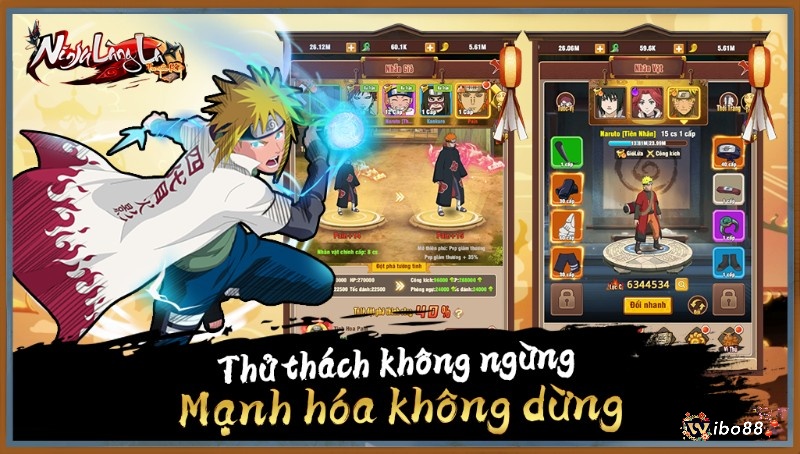 Ninja Làng Lá là nơi hội tụ của những người yêu thích Naruto và chiến thuật