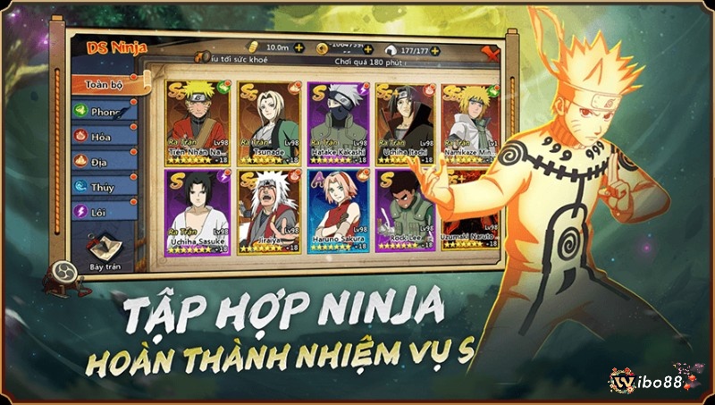 Ninja Làng Lá là một tựa game đáng để trải nghiệm