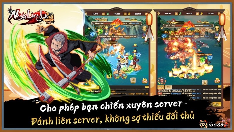 Hiệu ứng kỹ năng đẹp mắt và mượt mà trong trận chiến