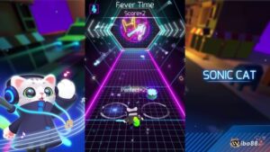 Game Sonic Cat – Game âm nhạc hành động siêu dễ thương
