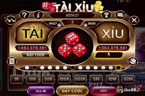 Nắm các loại cược quy định luật tài xỉu cơ bản