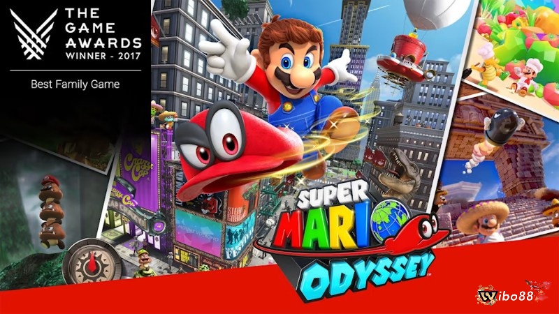 Super Mario Odyssey - cuộc phiêu lưu rực rỡ đầy màu sắc của chàng thợ sửa ống nước