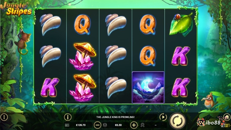 Giao diện slot jungle stripes
