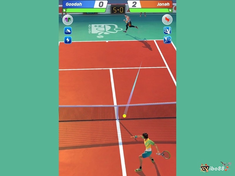 Kiếm tiền và tài nguyên thông minh trong Tennis Clash giúp bạn phát triển nhân vật mà không tốn kém.