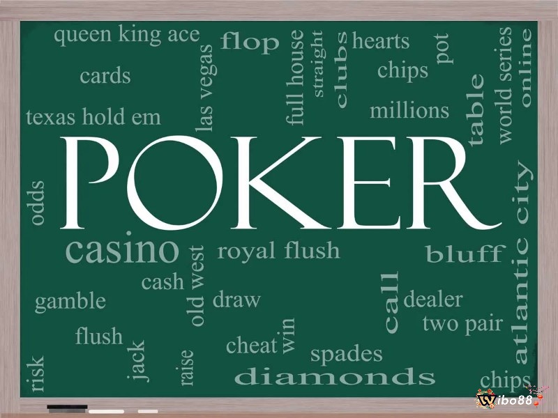 Thuật ngữ poker liên quan đến chiến thuật