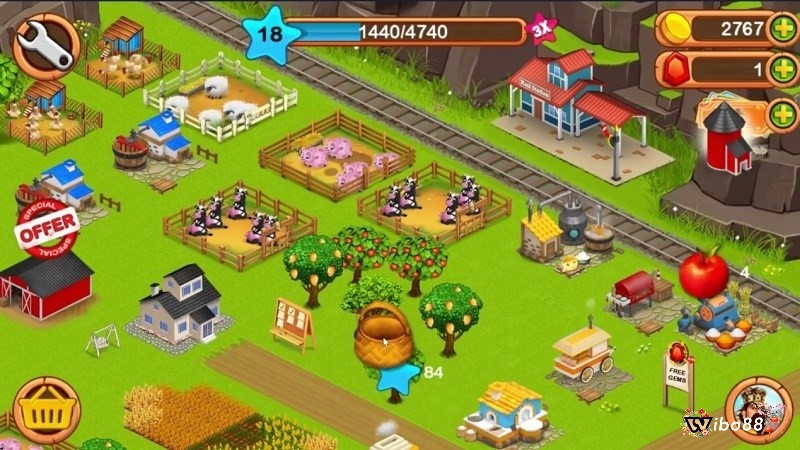 Game nông trại hay mang đến cho anh game game thủ không gian thư giãn cực kỳ lý tưởng.