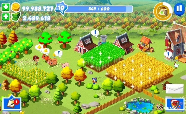 Tính năng cộng đồng trong game nông trại hay giúp người chơi phát triển kỹ năng giao tiếp và tinh thần hợp tác tích cực.